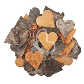 Fakéreg, szívek / 43 db