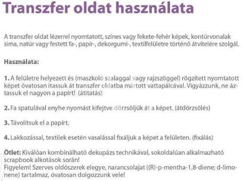 Pentart Expressz transzfer oldat 20 ml