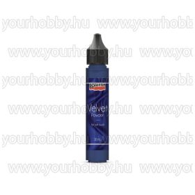 Pentart Bársonypor 30 ml - Királykék