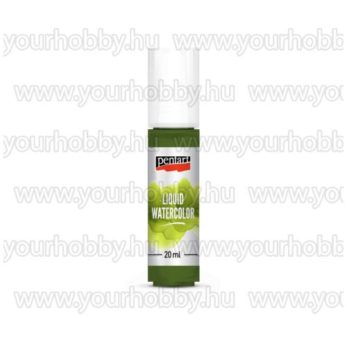 Pentart folyékony vízfesték almazöld 20ml