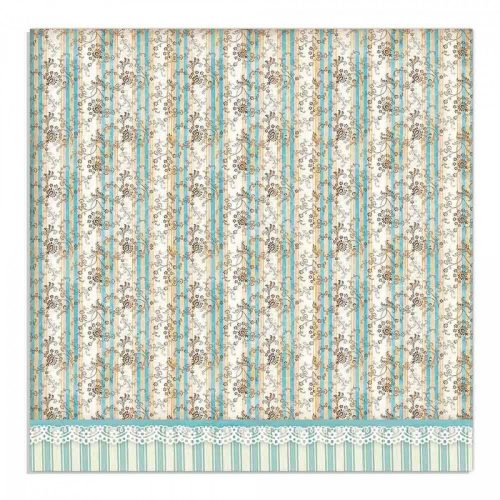 Stamperia kétoldalas papír 31,5x30 cm - Kis sütis körök SBB737