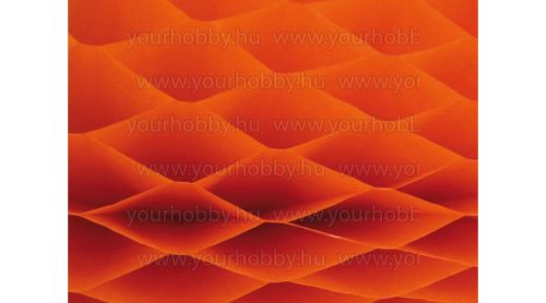 Cre Art méhsejtpapír 25x35 cm narancssárga