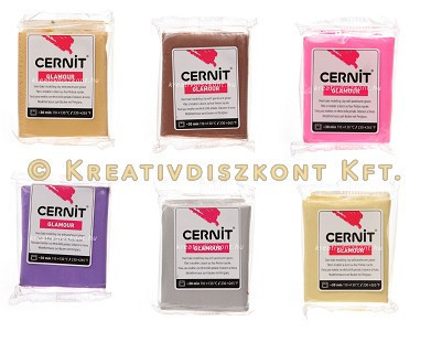Cernit Glamour süthető gyurma 56 g - réz CG - 057